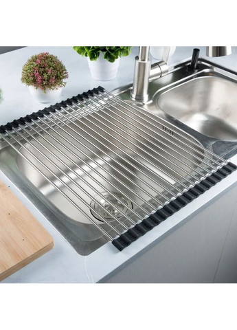 Комплект чорної мийки на кухню та змішувача з нержавіючої сталі NB-7048 Nett (336938047)