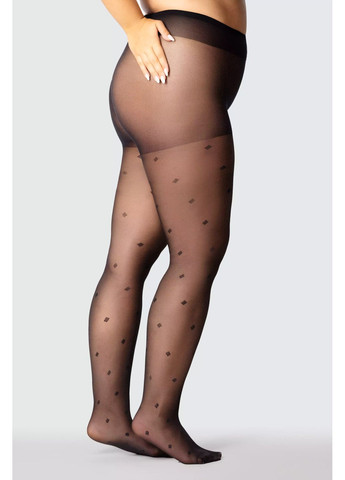 Колготки большого размера с принтом Diamond Rain 30 den Mona (349500460)