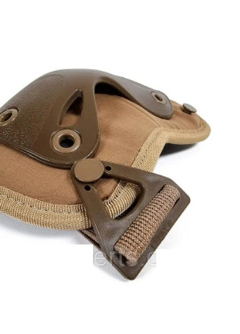 Тактический комплект Наколенники + налокотники из ударопрочного пластика FH 77 (Зеленый) No Brand (332635931)