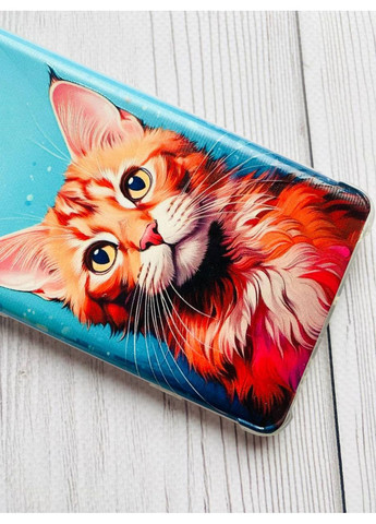 Чохол з потовщеними кутами на Samsung Galaxy S23 FE Кішка (принт 408) Creative (356128654)