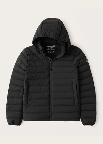 Черная демисезонная куртка демисезонная - мужская куртка af8289m Abercrombie & Fitch