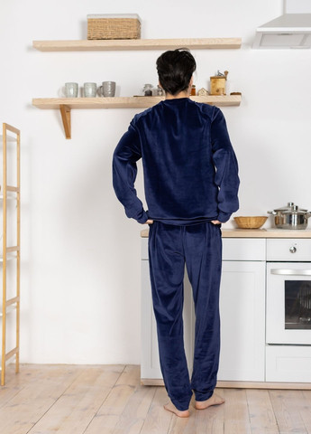 Синій демісезонний комплект чоловічий MonsterBrand