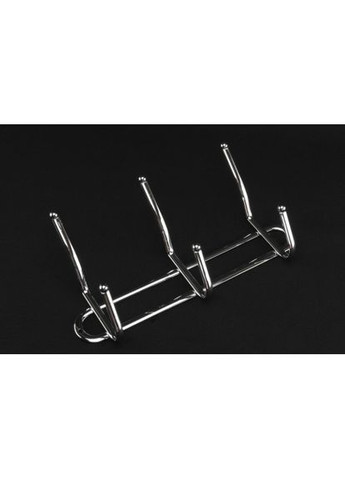 Вішалка DR-1162 хромована 26 см на 3 гачки А-Плюс (358936403)