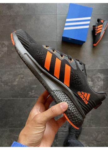КРОСІВКИ ЖІНОЧІ ADIDAS RUNNER BLACK ORANGE АДІДАС No Brand чорні демісезони (368867640)