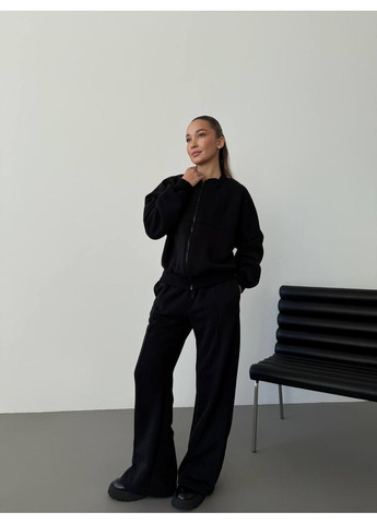 Теплый женский костюм с манжетами. No Brand (362588364)