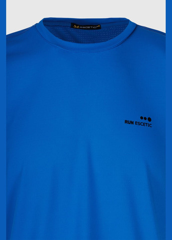 Синя фітнес футболка Escetic