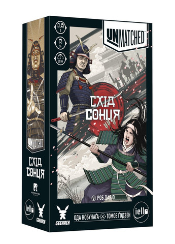 Настольная игра Unmatched: Восход солнца (Sun's Origin) Geekach (307809692)