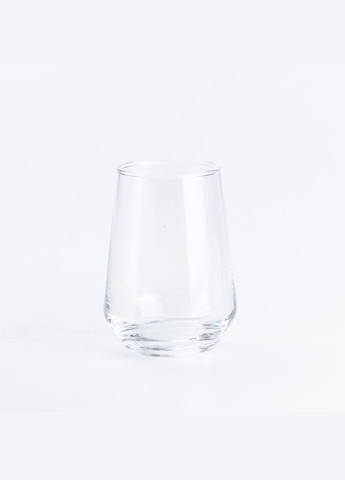 Набір склянок 6 штук по 390 мл скляний прозорий TS Kitchen (326066663)