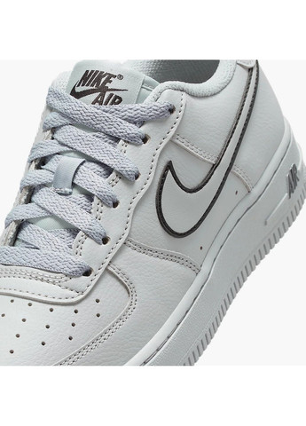 Кроссовки женские Air Force 1 Gs Grey Nike серые (364838193)