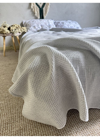 Плед вафельний бавовняний BELGIUM світло 200х220 см ZEINTEX (361852543)