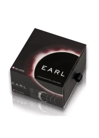 Эрекционное кольцо из нержавеющей стали " Earl", с гравировкой черепа 48 мм Mystim (306440119)