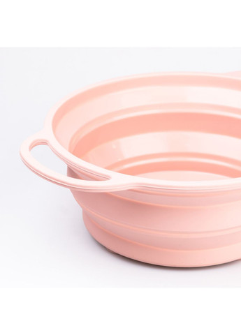 Друшляк силіконовий складаний об'ємом 2.6 літри для овочей фруктів круп Круглий TS Kitchen (360455290)