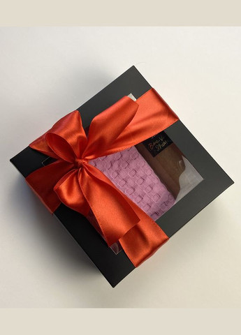 Подарунок для жінки подарунковий набір 8 березня Victoria's Secret, рушник тюрбан для волосся, мильні квітки (5743-2231) No Brand (336186760)