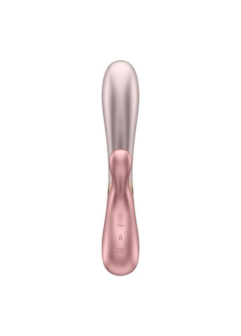 Смарт вибратор-кролик с подогревом Hot Lover Pink Satisfyer (333332764)