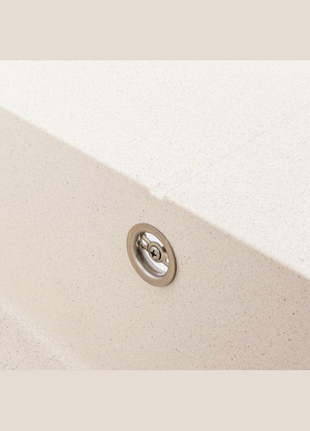 Гранітна мийка CRIPTA 6550 матова Біла в крапку Valeso (342070448)