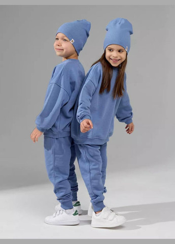 ‼️💯 Стильная новинка‼️ Базовый детский Oversize костюм унисекс! Для девочек и мальчиков. No Brand (331322005)