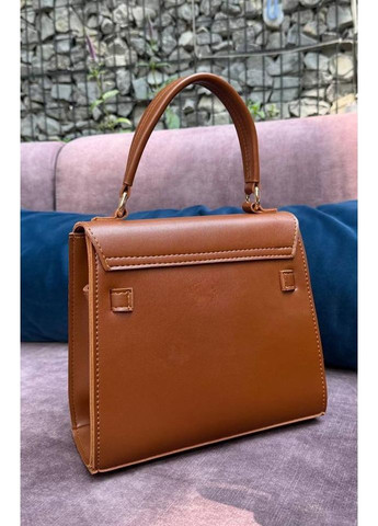 Сумка жіноча Крос боді коричнева з екошкіри NIUNIU (361230279)