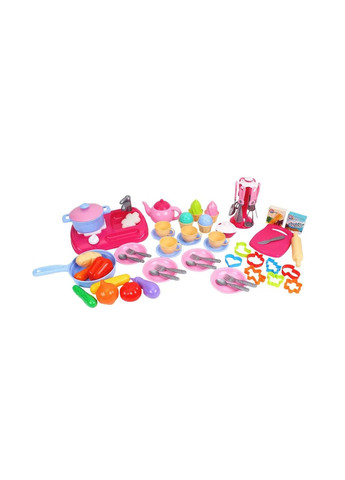 Игровой набор "Кухня с набором посуды" цвет разноцветный CB-00164951 ТехноК (314887332)