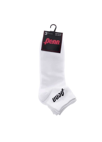 Білі шкарпетки quarter socks 3 pair уні PENN (399461618)