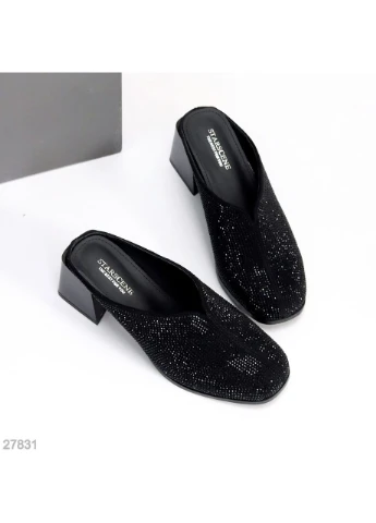 Черные женские сабо No Brand