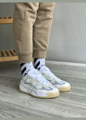 Кросівки жіночі і чоловічі Adidas Niteball white | Адідас Найтбол білі No Brand білі демісезони (307397804)