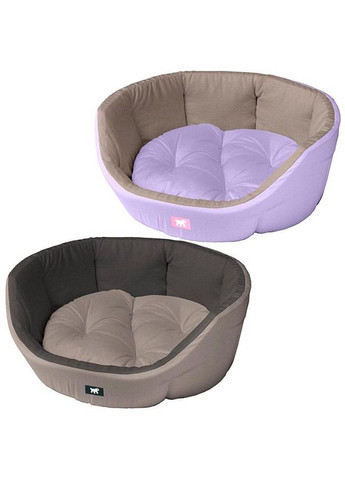 Ліжка - диван для собак і котів Diamante (Ферпласт Діамант) 53 x 50 x h 16 cm - DIAMANTE 55, Фіолетовий Ferplast (297512345)