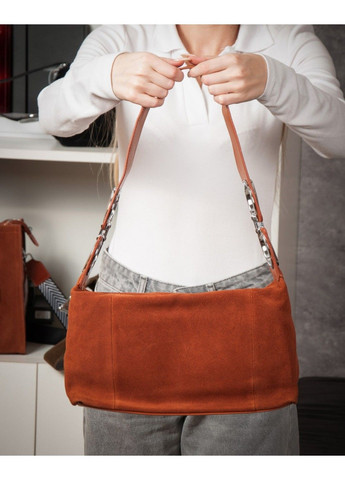 Женская замшевая сумка 2066-9 camel Alex Rai (366092166)