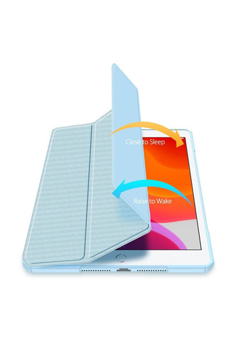 Чехол книга Toby Series для Apple iPad 7 / 8 / 9 10.2'' Blue Dux Ducis (324234652)