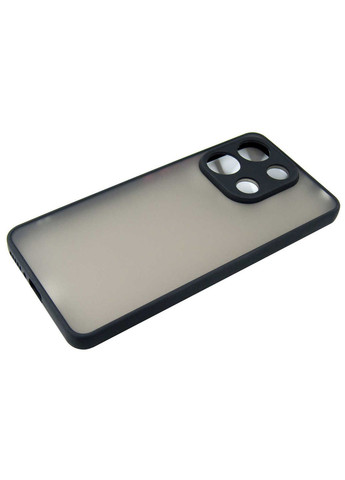 Чохол-накладка Matt для Xiaomi Redmi Note 13 4G Black (DG-TPU-MATT-140) DENGOS (341489392)