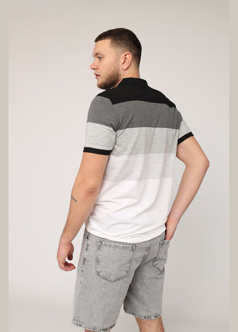 Футболка поло чоловіча колір чорний ЦБ-00275283 INDIGO PARK (329589581)