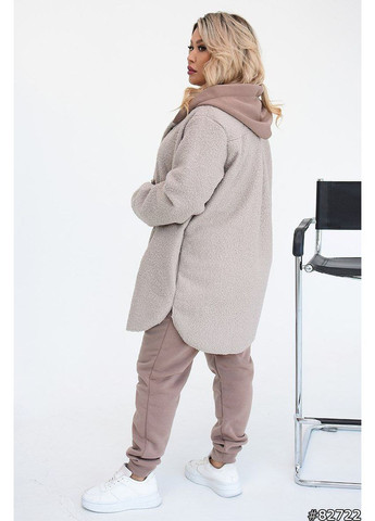 Костюм тройка тринитка на флисе брюки и кофта,барашек-рубашка Україна (361021573)