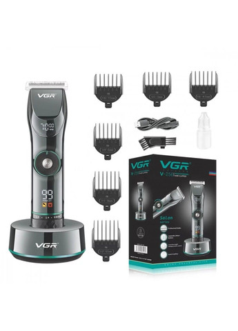 Універсальна машинка для стрижки волосся VGR V-256 з насадками No Brand (332634297)