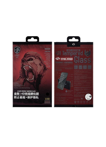 Захисне скло антишпигун Kingkong 4D Curved Privacy для iPhone 14 Pro Max (WTP-012) Wekome (355949826)