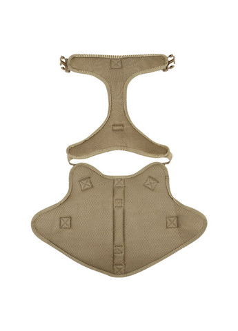 Шлея для собак, тактический жилет с ручкой, Коричневый S (50-78 см) Berry (299915341)