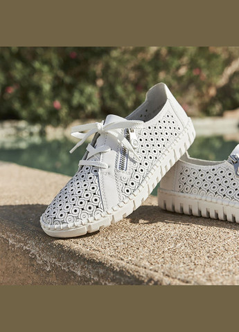 Белые весенние кеды Rieker