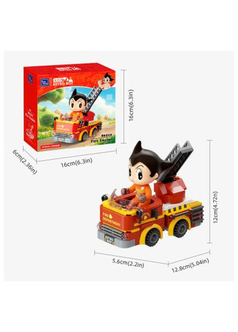 Конструктор Astro Boy - Пожарная машина (86210) Pantasy Astro Boy - Пожежна машина (366691487)