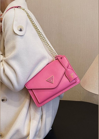 Женская сумка Guess 18091 кросс-боди розовая No Brand (295263015)