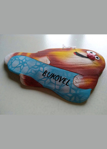 Керамическое настенное панно "Кот на сноуборде" Коти&Ангели (315049153)