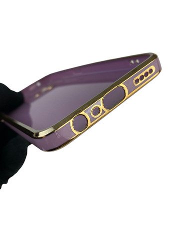 Чехол для 9 Pro Plus с защитой камеры с золотой окантовкой на реалми 9 про + черничный gs1 Realme (366234861)