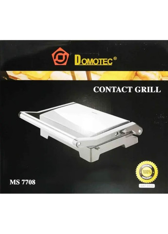 Гриль контактный Domotec MS 7708, прижимной гриль Digital (363832700)