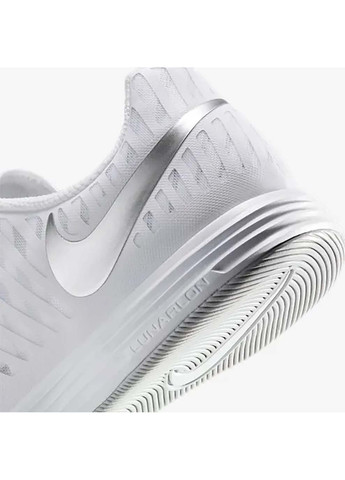 Белые мужские футзалки lunargato ii белый Nike