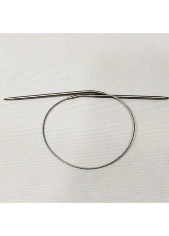 40 см 3 мм спиці в'язальні металеві, на тросі Plus-plus (352744724)