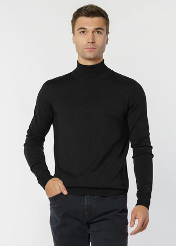 Чорний зимовий светр чоловічий чорний Arber T-neck N-AVT-49
