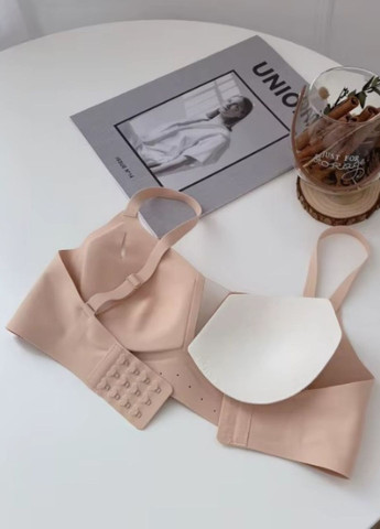 Бежевый бралетт формированный женский бесшовный нежный бюстгальтер infinite elegance (1670-70-01) Macarena без косточек