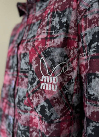 Сорочка вільного крою на гудзиках з довгим рукавом Україна (329201847)