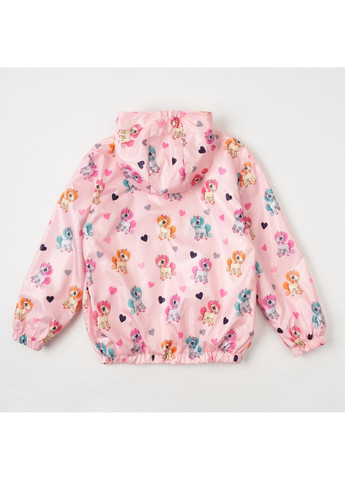 Розовая демисезонная ветровка Breeze 15500