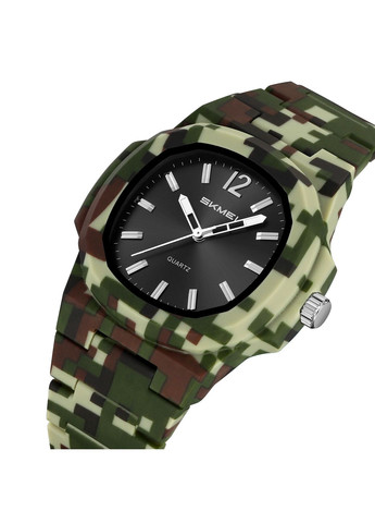 Годинники Camo Green кварцові чоловічі з водонепроникністю 50 м люмінесцентні стрілочні ProDobro (367267195)