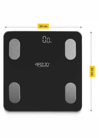 Ваги підлогові 4FIZJO P-5905973404044 (340459051)