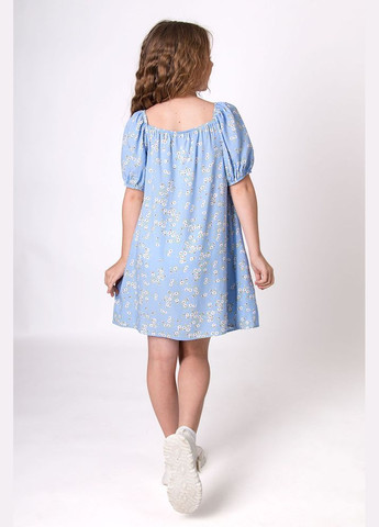 Блакитна літня сукня для дівчинки Mevis (322094915)