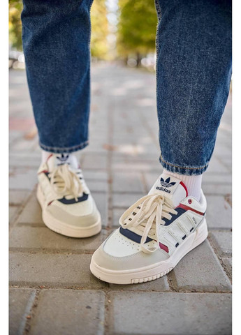 КРОСІВКИ ЖІНОЧІ ADIDAS DROP STEP LOW BEIGE BLUE АДІДАС ДРОП СТЕП No Brand бежеві демісезони (368857988)